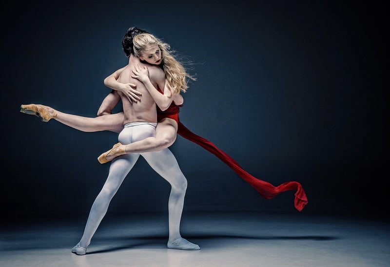 Dancers performing on stage